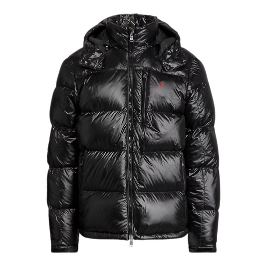 LAUREN DOWN JACKET - GLOSSY BLACK